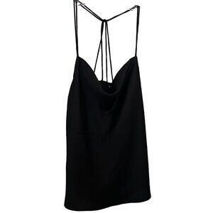 Abercrombie & Fitch black camisole scoop neck top